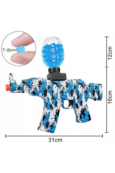 NO BRAND Pistol de jucărie pentru împușcat, cu 5000 de bile.