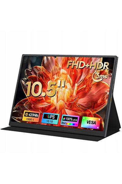 NO BRAND Monitor portabil ZEUSLAP Z10P PENTRU LAPTOP TELEFON CONSOLE 10.5" 19...
