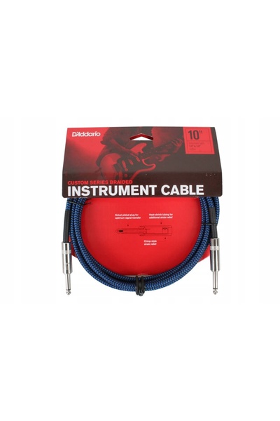 NO BRAND Cablu instrument D'Addario PW-BG-10BU 3m