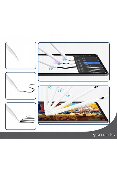 NO BRAND Stylus 4smarts Active Stylus Pen Pencil Pro 3 alb
