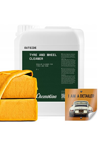 NO BRAND Chemotion Tyre And Wheel Cleaner 5L - pentru curățarea anvelopelor ș...