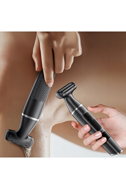 NO BRAND Trimmer electric de damă pentru zona bikinilor, axilă și picioare, U...