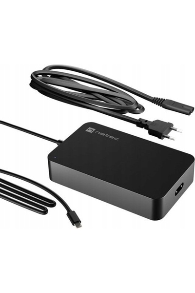 Natec Adaptor de alimentare pentru laptop Grayling USB-C 90W