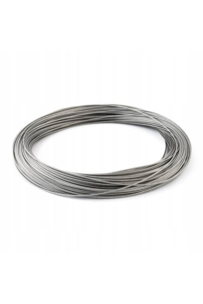 NO BRAND Sârmă de oțel inoxidabil INOX, rezistentă la acizi, durabilă, 7x19, ...