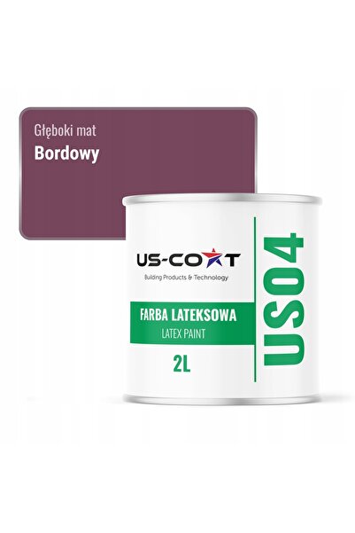NO BRAND VOPSEA LATEX PENTRU PERETI, CULOARE BORDO H2809, 2 L, FINISAJ MAT IN...