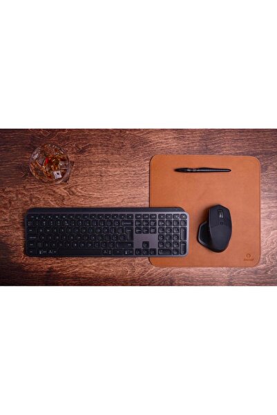 NO BRAND Suport de mouse din piele pentru birou, Baltan M 30 x 30 cm, elegant