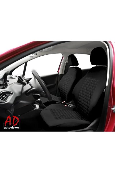 NO BRAND Huse auto pentru scaune MODERN MC-1 NEGRE din piele