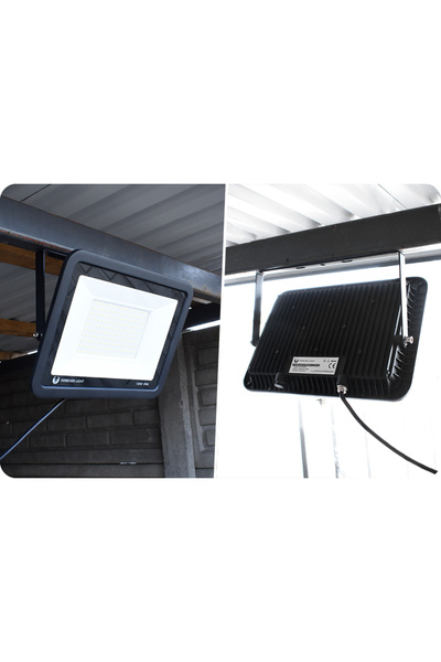 NO BRAND Lampă mare pentru iluminat, halogen LED, 150W, de exterior, impermea...