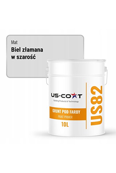 NO BRAND GRUNT POD Vopsea pentru exterior siliconică alb gri spart F251 UV 10L