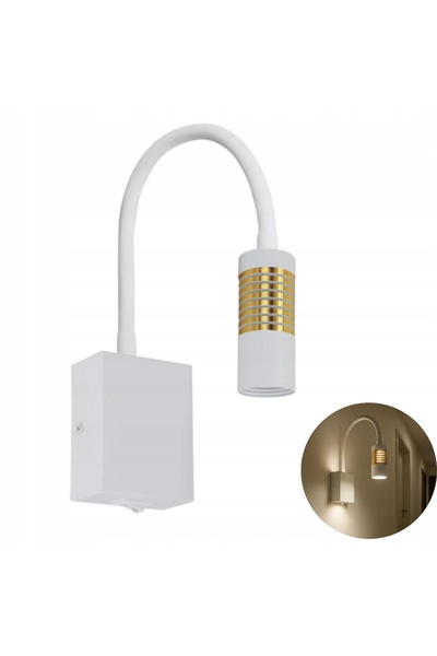 NO BRAND LAMPĂ DE PERETE LATERALĂ KINKY IDEUS STRUHM ARI LED 04772 LED CU COM...