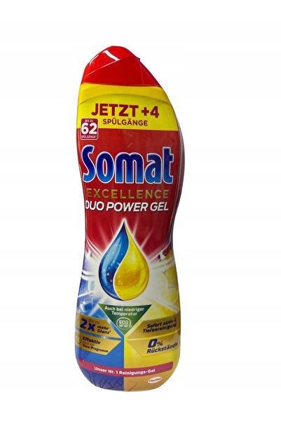 NO BRAND Somat gel pentru mașina de spălat vase Duo Powe Gel 62 spălări 992ml DE