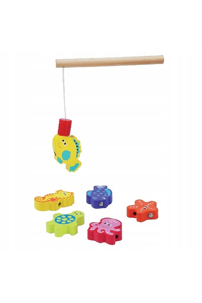 Smily Play Mașini educative din lemn 5 în 1, jucărie pentru copii 18 luni+