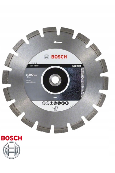 Bosch Cel mai bun disc diamantat pentru asfalt 300x20mm 2608603639