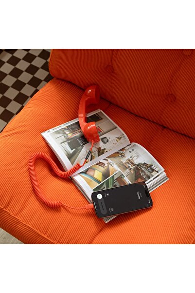 Native Union Căști Pop Phone USB-C Roșu