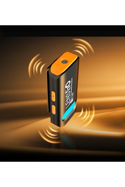 NO BRAND 2x Mini Microfon Wireless 50m 2 în 1 USB-C + iPhone Lightning Androi...