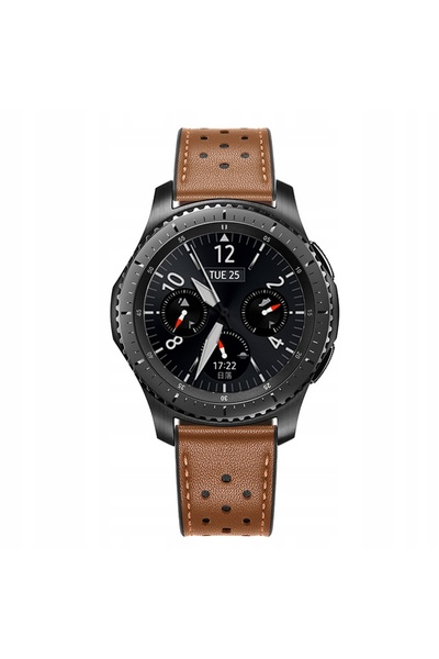 NO BRAND Tech Protect Curea din piele pentru smartwatch-uri maro