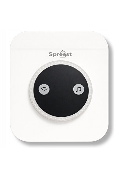 NO BRAND Sonerie wireless pentru poartă, alimentată cu baterii, impermeabilă,...