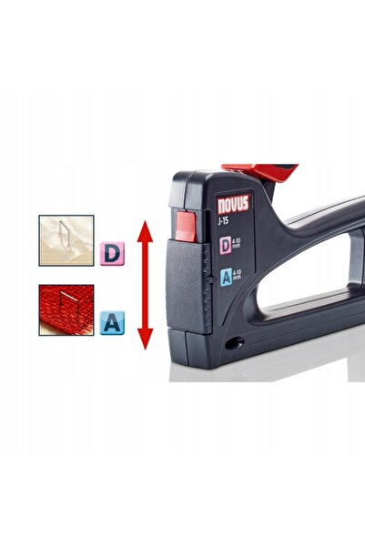NO BRAND NOVUS J-15 Capsator manual ușor pentru capse A 4-10mm, D 4-10mm 030-...