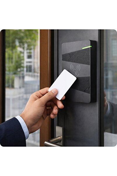 NO BRAND Sistem de blocare electronică RFID pentru ușă/poartă, cu cititor de ...