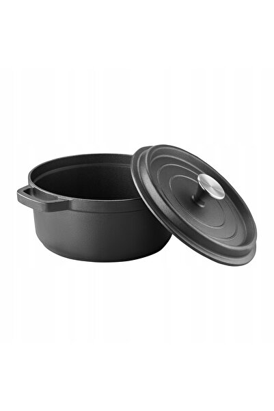 Ambition Tigaie din fontă, vas de copt, pentru cuptor și inducție, 24 cm