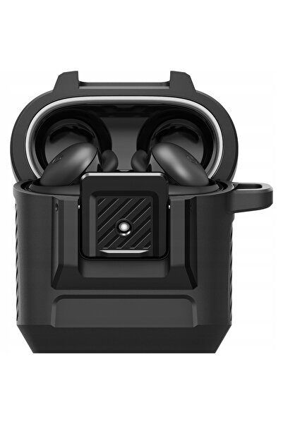 Spigen Husă solidă cu închidere pentru Google Pixel Buds 2a Lock Fit + carabină