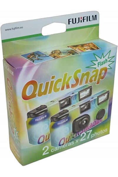 Fujifilm Aparat foto de unică folosință Quicksnap 400 X-TRA cu bliț (pachet d...