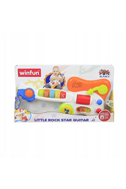 NO BRAND WINFUN LITTLE GUITARIST chitară interactivă pentru bebeluși +12 luni-cy