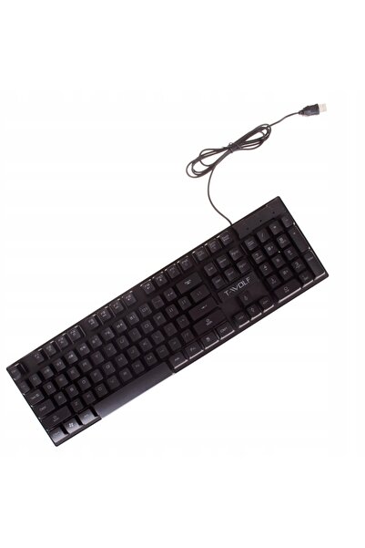 NO BRAND Tastatură și mouse de gaming iluminate pentru gameri