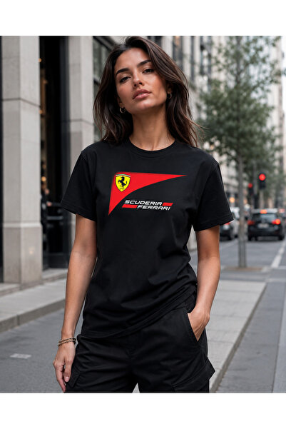 Guato F1 Scuderia Ferrari Black T-Shirt