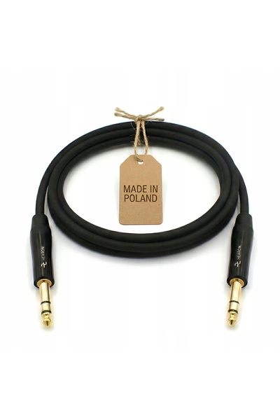 NO BRAND HEARON PRO Cablu simetric Jack 6,3 stereo - Cablu 3m Cupru OFC