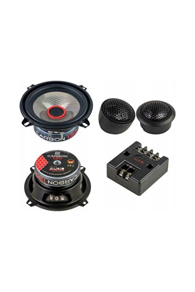 NO BRAND Sistem Audio Carbon 130 Difuzoare Auto 13cm / 130mm Compo - Sistem