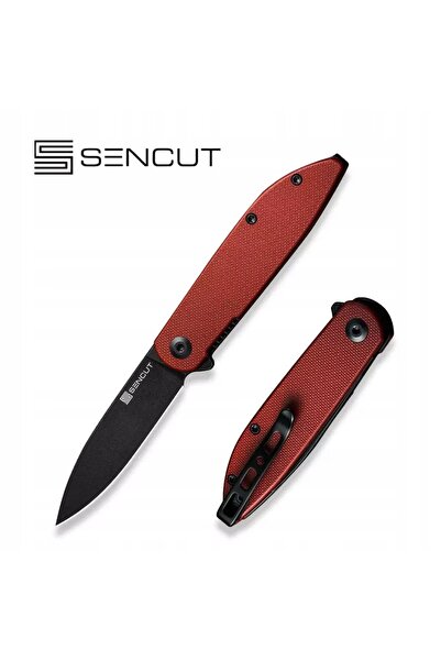 NO BRAND Cuțit pliabil EDC Sencut Bocll II Burgundy (S22019-3)