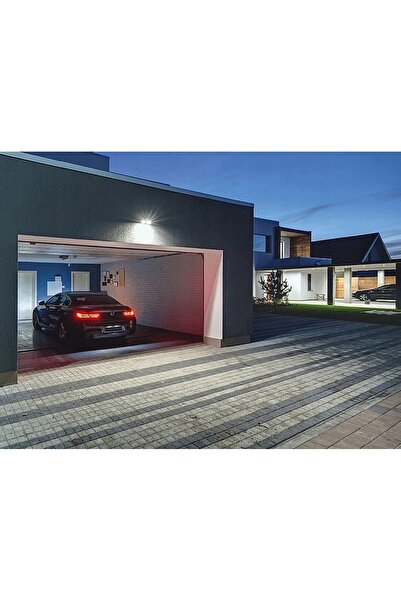 Orno Lampă de grădină ASPEN LED 15W Corp de iluminat exterior cu senzor de mi...