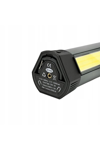 Bemko Lanterna multifuncțională cu suport ltw09 6ah max 20W 2000lm IP42