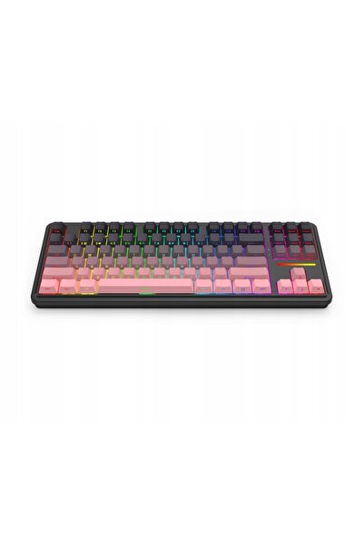 REDRAGON Antonium Pro K728SP RGB TKL Negru Roz Tastatură Mecanică