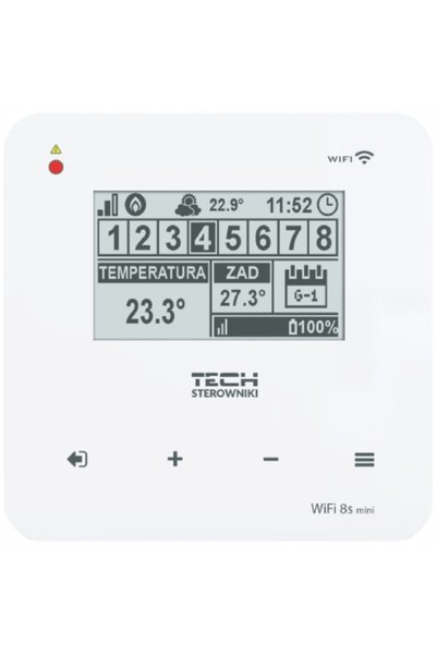NO BRAND TECH WIFI 8S P Mini controler wireless pentru radiator cu 8 zone 230...