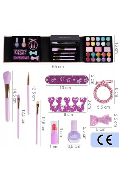 Stator Set de produse cosmetice pentru copii: produse pentru machiaj și manic...