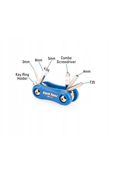NO BRAND Cheie multifuncțională PARK TOOL MTC-10 cu 7 funcții