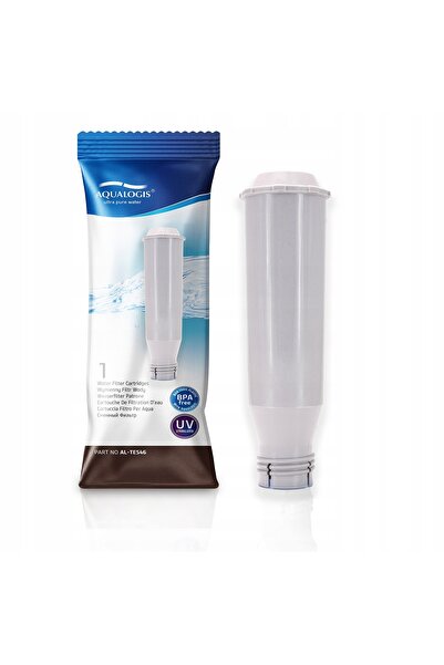 Aqualogis Filtru de apă pentru aparatul de cafea Krups AL-TES46 + Lichid Latt...