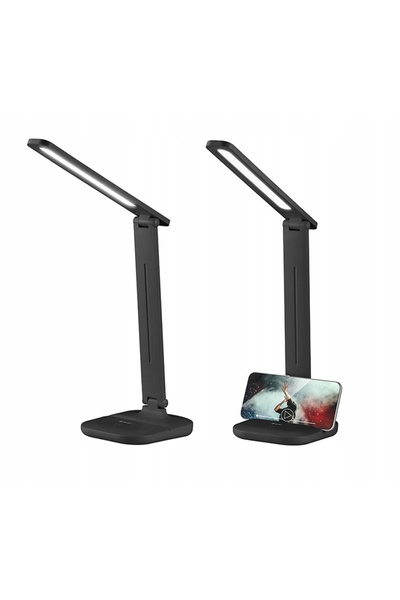 Tracer Lampă de birou Negra LED 1200 mAh 230l 4W Reglabilă Neagră