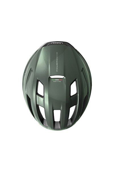 Abus POWERDOME ACE cască de ciclism rutier verde mușchi M