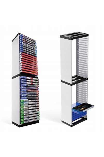 Dobe Suport pentru discuri de jocuri Xbox PC Nintendo PS4 PS5 PS3 pentru 36 d...