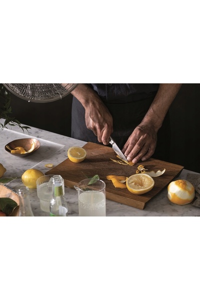 FiSKARS CUȚIT DE CURĂȚAT/DECORTEZAT DIN OȚEL 10 CM ASCUȚ 58 HRC OȚEL JAPONEZ ...