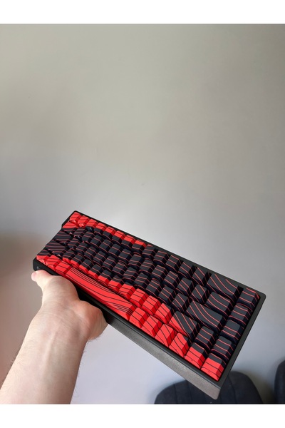 AYMESTORE Hall Effect Klavye Manyetik Switch RGB Türkçe Q Kablolu Gaming Klav...