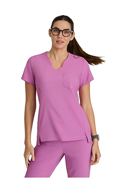 Grey’s Anatomy GSST181 Sway Top pentru femei SCRUBS – Importat, cu țesătură s...