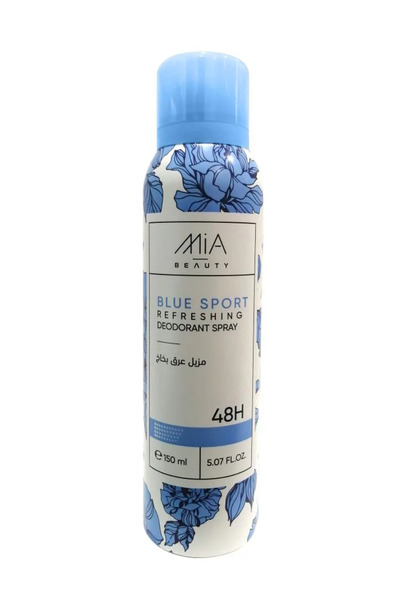 Miabeauty Mia Beauty Blue Sport 48H Protection Fresh Deodorant Spray - 150ml