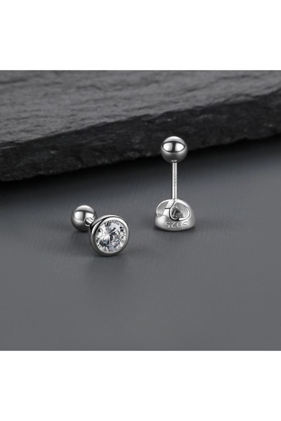 Choice white color 0.5ct Moissanite Diamond Stud Earrings for Women Orginal 9...
