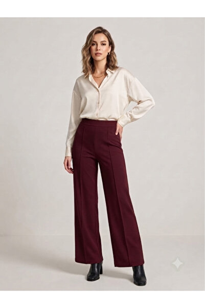 Trend Marfa Palazzo pantalone sa visokim strukom