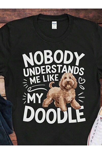 NOURAM Men'S Lover T-Shirt "Nobody Understands Me Like My Fluffy Playful Frie...