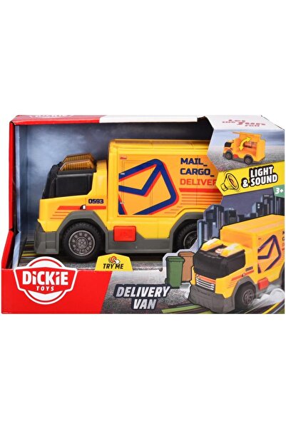 Dickie Toys Delivery Van with Lights and Sounds
